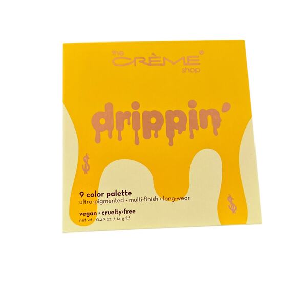 The Creme Shop Other - The Creme Shop Eyeshadow Palette Drippin 9 Shades Pink Tan NEW Ultra Pigmented